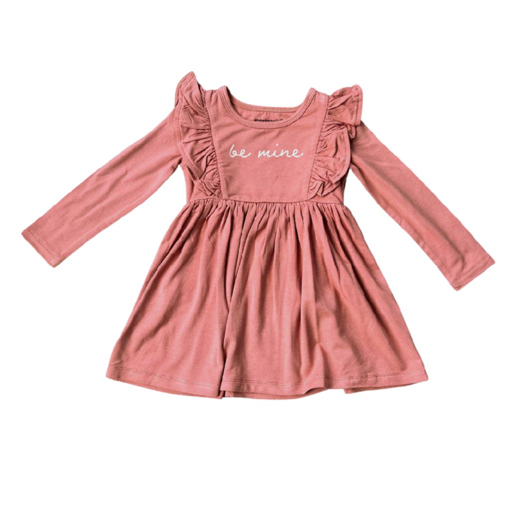 BABY SPROUTS GIRLS RUFFLE DRESS