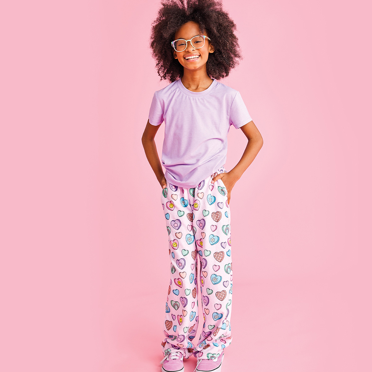 CANDY HEARTS PLUSH PANTS - Beyond The Rainbow