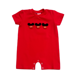 BANANA SPLIT MOUSE EARS BOYS ROMPER