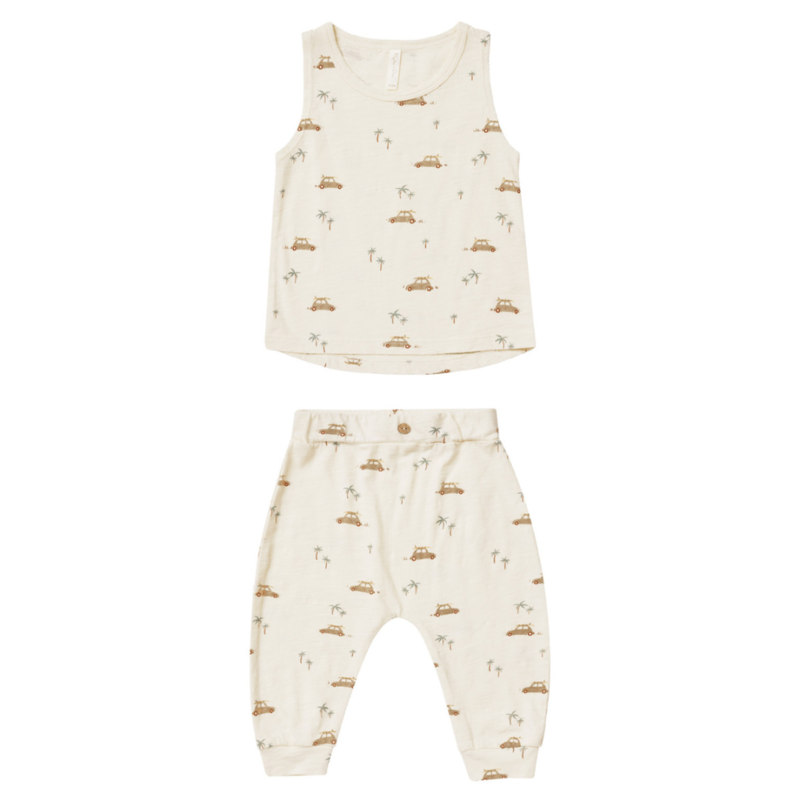 Rylee + Cru Inc. TANK + SLOUCH PANT SET || SURF BUGGY