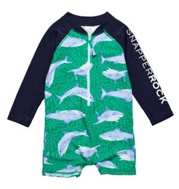 SNAPPER ROCK REEF SHARK LS SUNSUIT