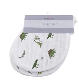 NEWCASTLE CLASSICS LLC DINO DAYS BURP CLOTH BIBS-SET OF 2