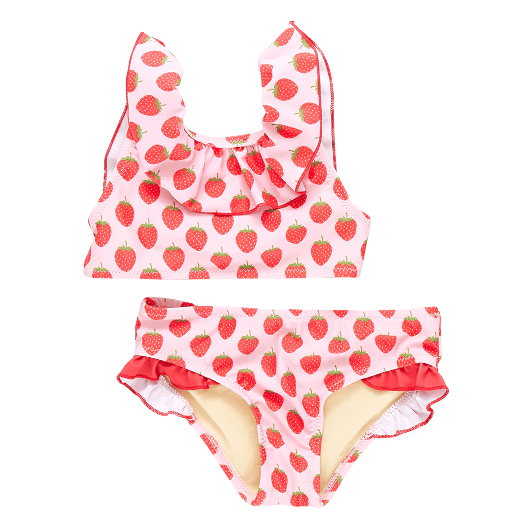 girls ariel bikini - strawberries - Beyond The Rainbow