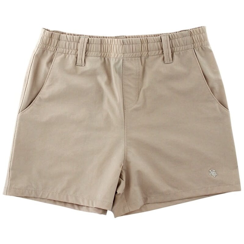 J.BAILEY PERFORMANCE SHORT -  STONE KHAKI