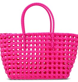 ISCREAM SMALL PINK WOVEN TOTE