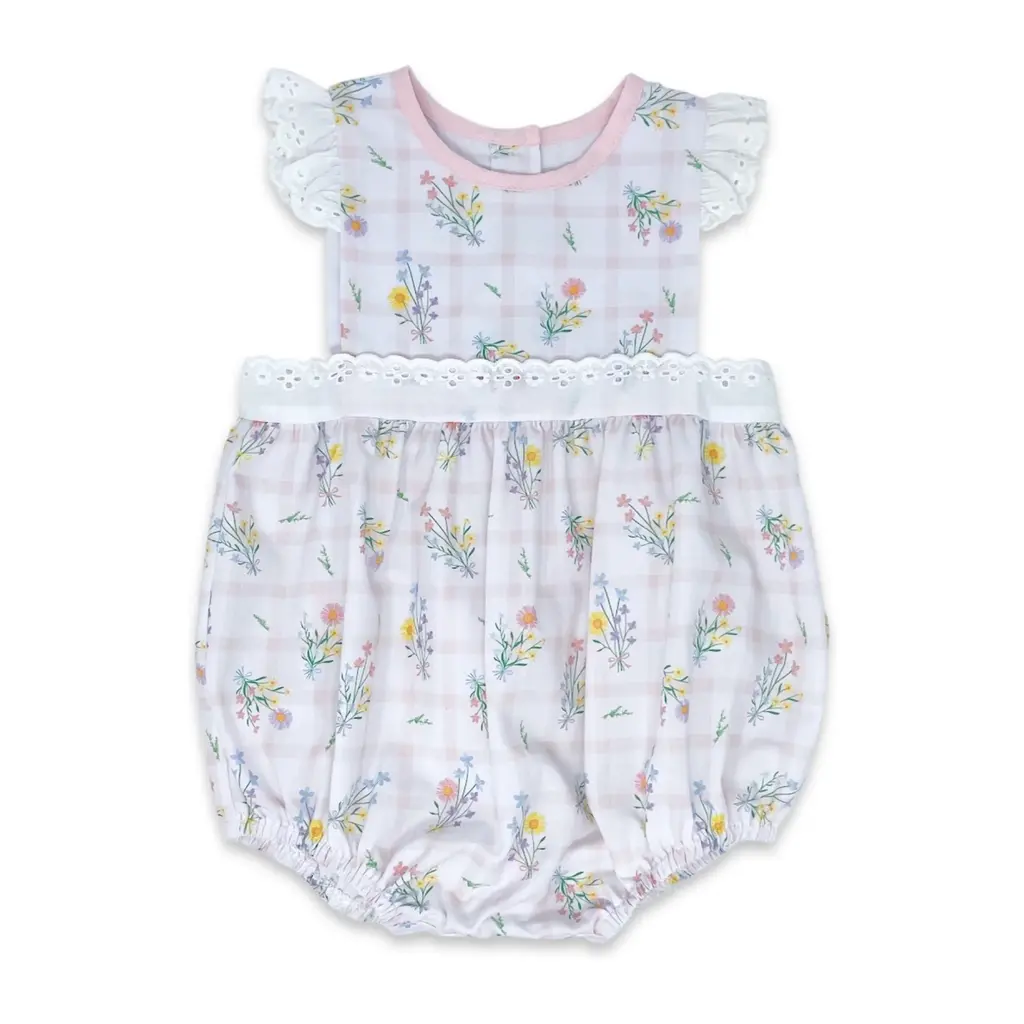 LULLABY SET PINAFORE BUBBLE-WILMINGTON WILDFLOWER WIN. PANE