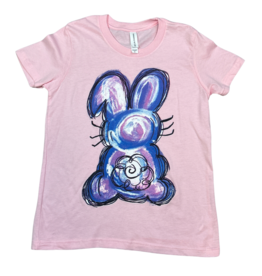 S/S WATERCOLOR BUNNY