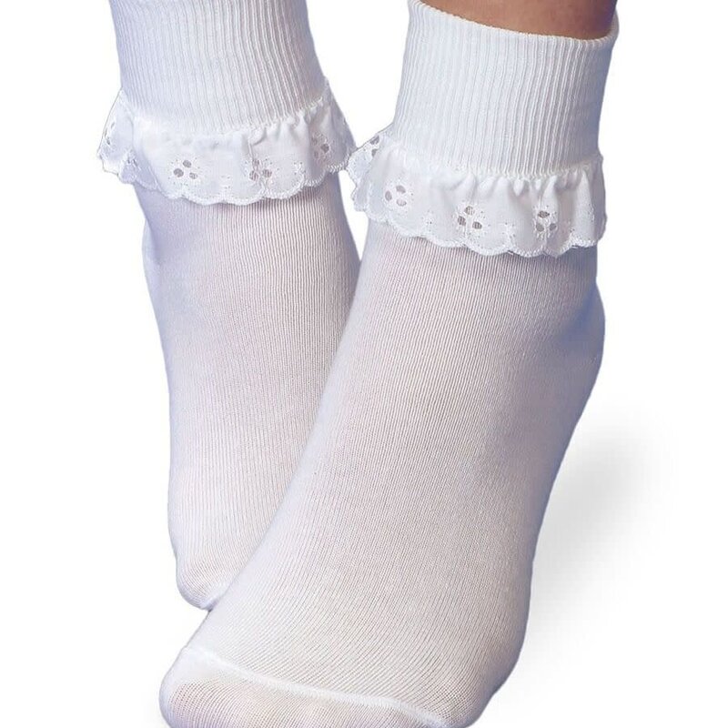 JEFFERIES 2154 - EYELET LACE SOCKS