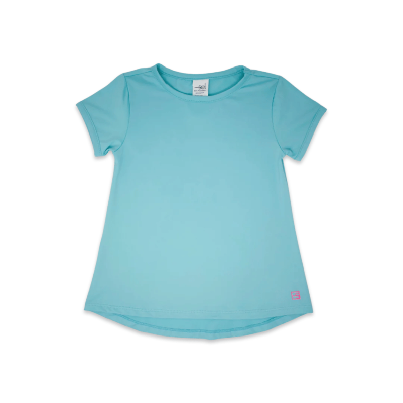 SET ATHLEISURE Bridget Basic Tee - Totally Turquoise