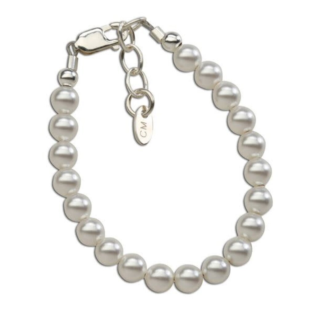 CHERISHED MOMENTS SERENITY - STERLING SILVER PEARL BRACELET