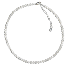 CHERISHED MOMENTS SS SERENITY PEARL NECKLACE