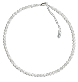 CHERISHED MOMENTS SS SERENITY PEARL NECKLACE