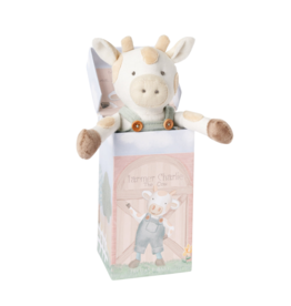 ELEGANT BABY LINEN CHARLIE THE COW TOY-10" BOX