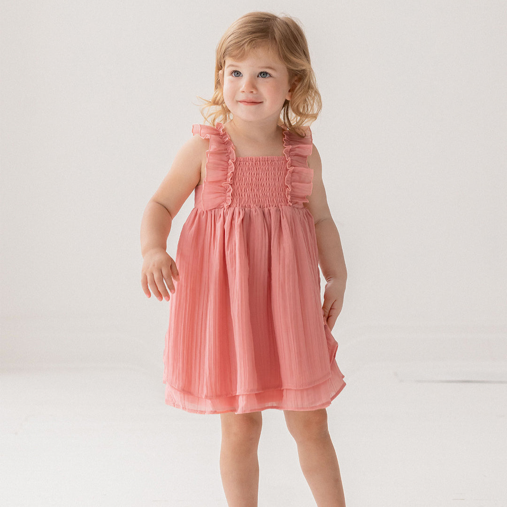 Mabel and Honey | Isobella and Chloe BUTTERFLY KISSES  DRESS