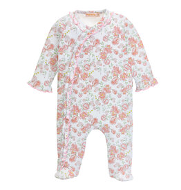 BABY CLUB CHIC pastel floral footie w/ ruffle