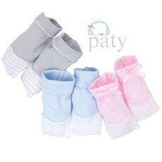 PATY PINSTRIPE BOOTIES WITH TRIM