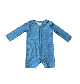 BABYSPROUTS BABY ONE-PIECE RASH GUARD SWIMSUIT