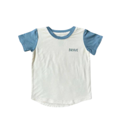 BABYSPROUTS BOY'S SHORT SLEEVE COLORBLOCK TEE