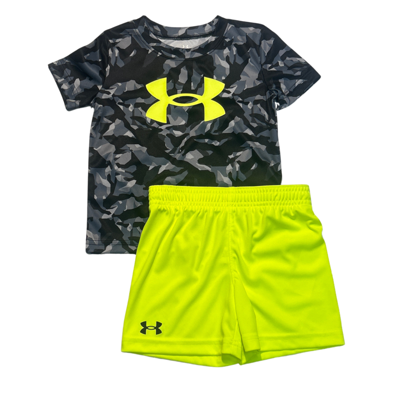 UNDER ARMOUR UA PRINTED SHORT SET