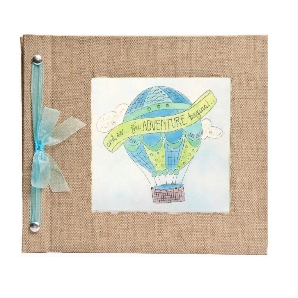 BABY MEMORY BOOK - HOT AIR BALLOON