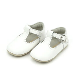 LAMOUR ELODIE SCLLPD T-BAR MJ - WHITE