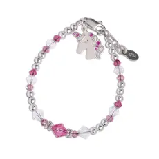 CHERISHED MOMENTS SS PINK UNICORN BRACELET 1-5Y