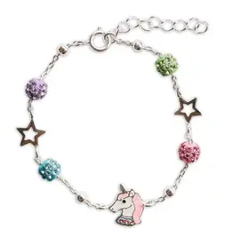 CHERISHED MOMENTS STRDST UNICORN BRACELET