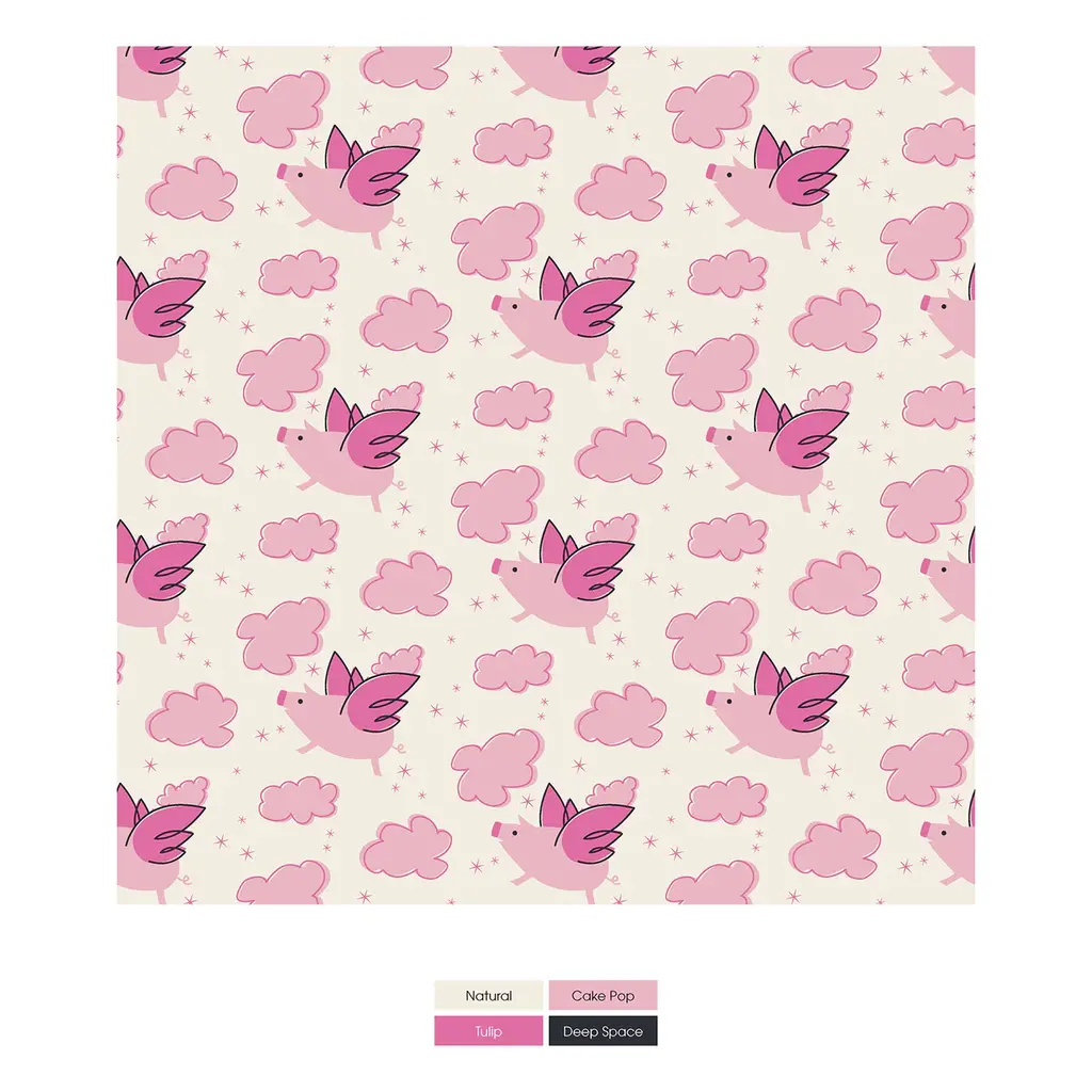 KICKEE PANTS PRINT CLASSIC RUFFLE FOOTIE