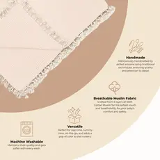 CRANE BABY 6 LAYER MUSLIN BLANKET-DESERT
