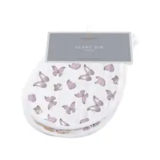 NEWCASTLE CLASSICS LLC MOUNTAIN MEADOW COTTON HEART BIBS