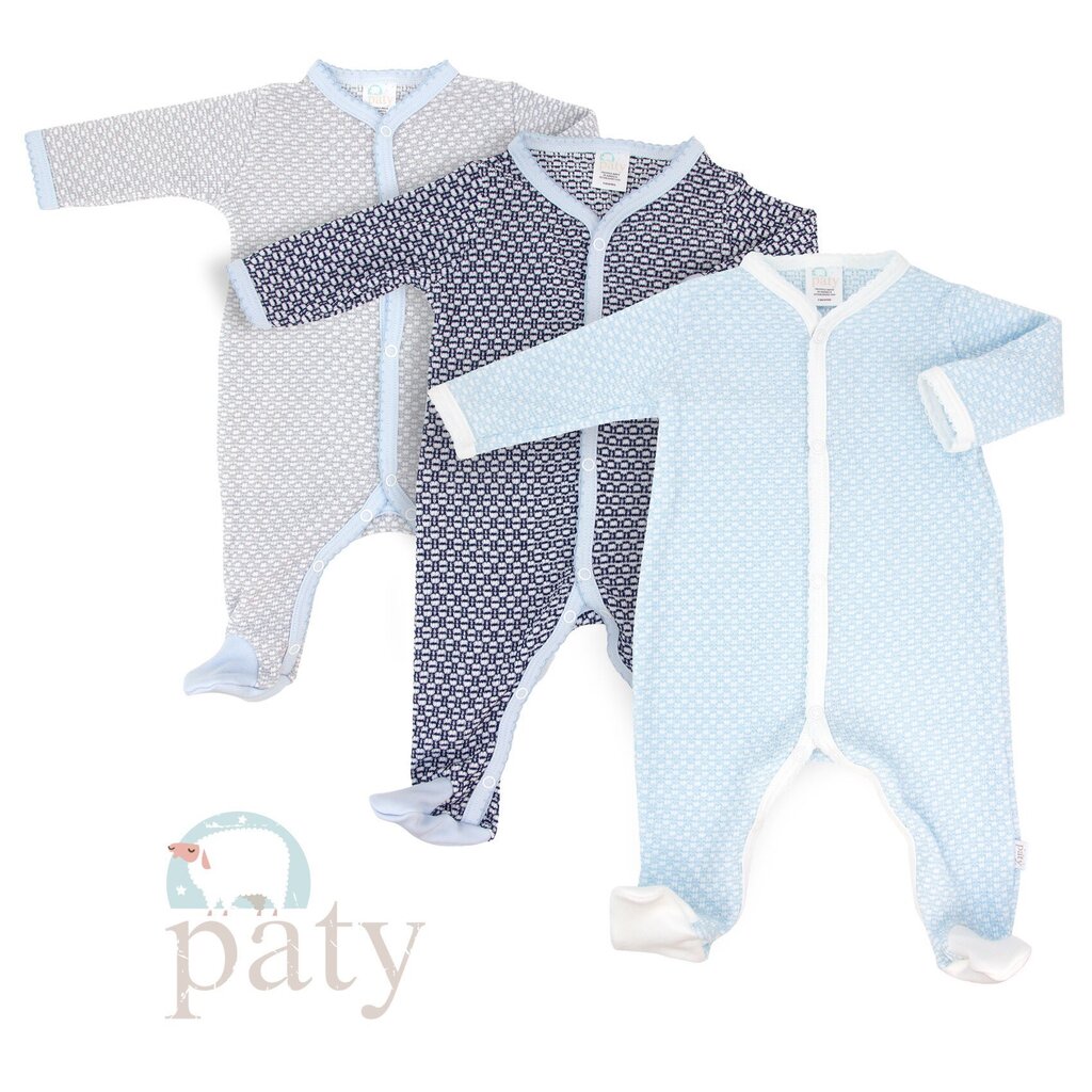 PATY FOOTIE WITH TRIM