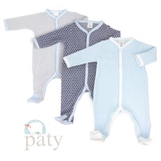 PATY FOOTIE WITH TRIM