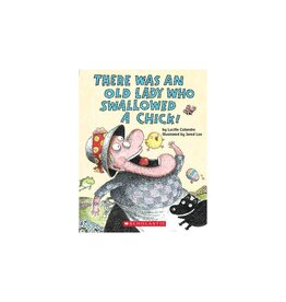 THERE WAS AN OLD LADY WHO SWALLOWED A CHICK! BOARD BOOK