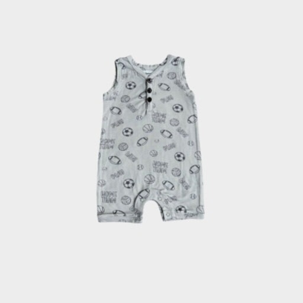 BABYSPROUTS BOY'S SLEEVELESS ROMPER