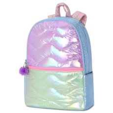 ISCREAM COLOR BLOCK QUILTED BACKPACK