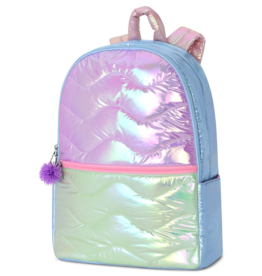 ISCREAM COLOR BLOCK QUILTED BACKPACK