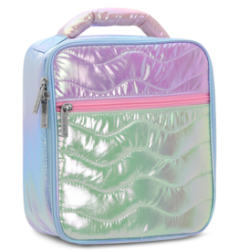 ISCREAM COLOR BLOCK QUILTED LUNCH TOTE