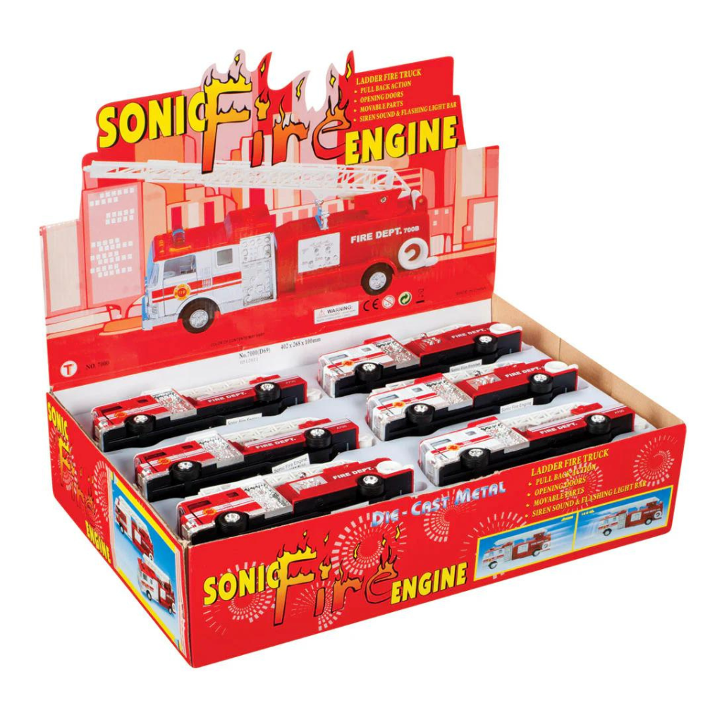 TOYSMITH SONIC FIRE ENGINE