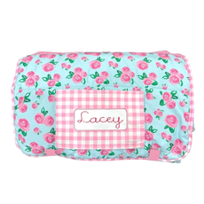 SUGAR BEE CLOTHING NAP MAT - PINK ROSES