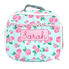 SUGAR BEE CLOTHING TODDLER LUNCH BAG - WATERCOLOR ROSES