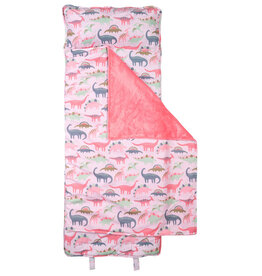 STEPHEN JOSEPH ALL-OVER PRINT NAP MAT - PINK DINO