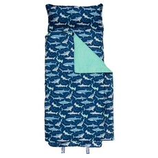 STEPHEN JOSEPH ALL-OVER PRINT NAP MAT - SHARK