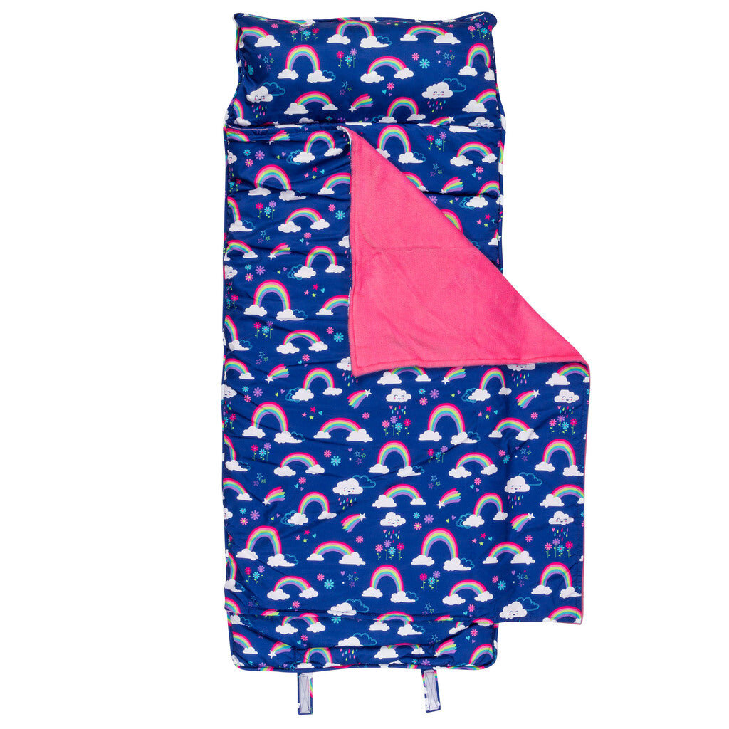 STEPHEN JOSEPH ALL-OVER PRINT NAP MAT - RAINBOW