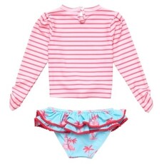 SNAPPER ROCK LIGHTHOUSE ISLAND SUSTAINABLE LS RUFFLE SET