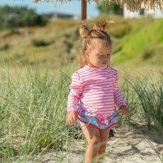 SNAPPER ROCK LIGHTHOUSE ISLAND SUSTAINABLE LS RUFFLE SET