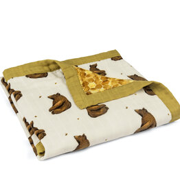 MILKBARN BAMBOO BIG LOVEY - HONEY BEAR