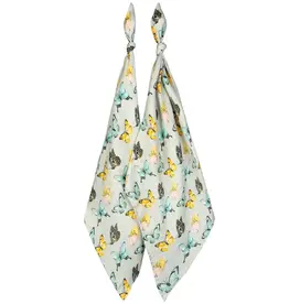 MILKBARN BAMBOO COTTON BURPIES BUTTERFLY