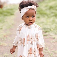 MILKBARN BAMBOO HEADBAND TUTU ELEPHANT