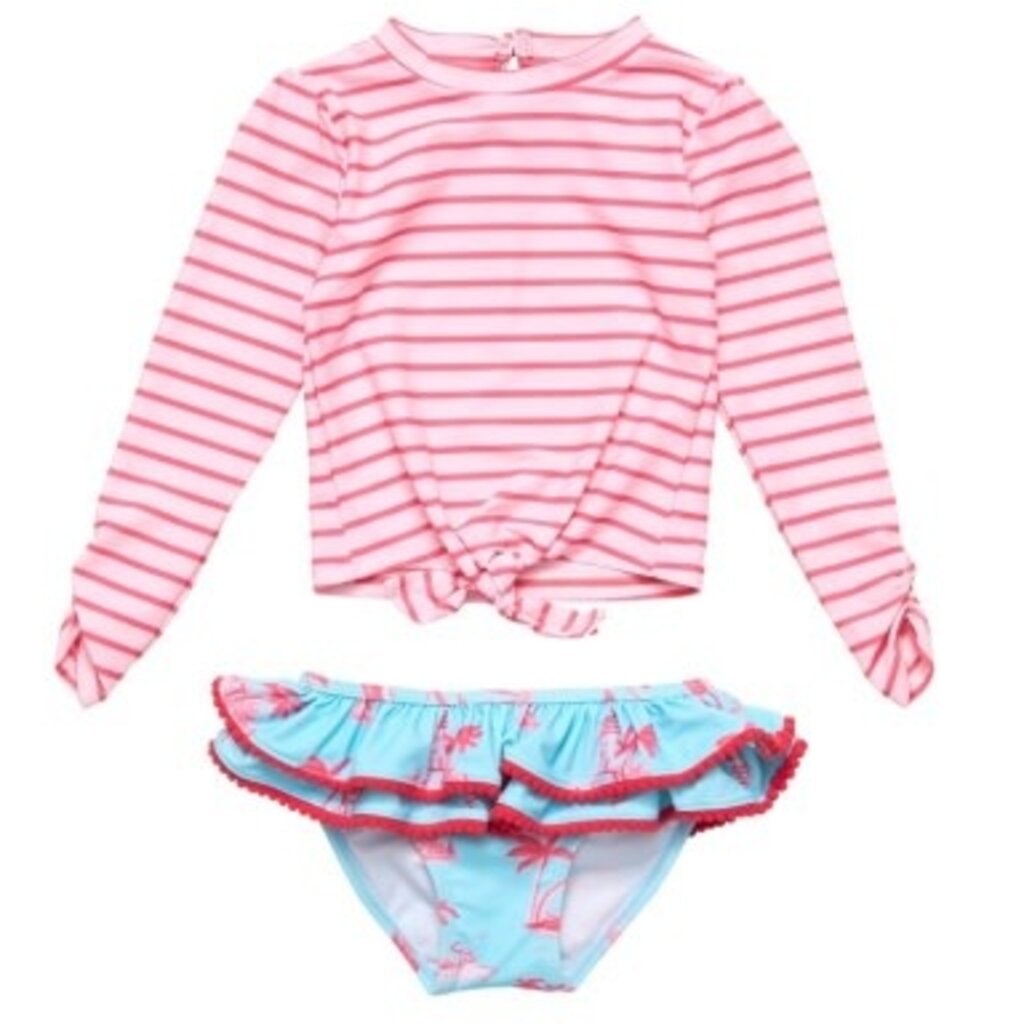 SNAPPER ROCK LIGHTHOUSE ISLAND SUSTAINABLE LS RUFFLE SET