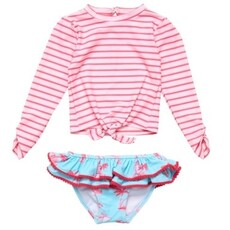 SNAPPER ROCK LIGHTHOUSE ISLAND SUSTAINABLE LS RUFFLE SET